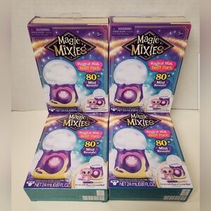 4 Magic Mixies Magical Mist & Spells Refill Packs